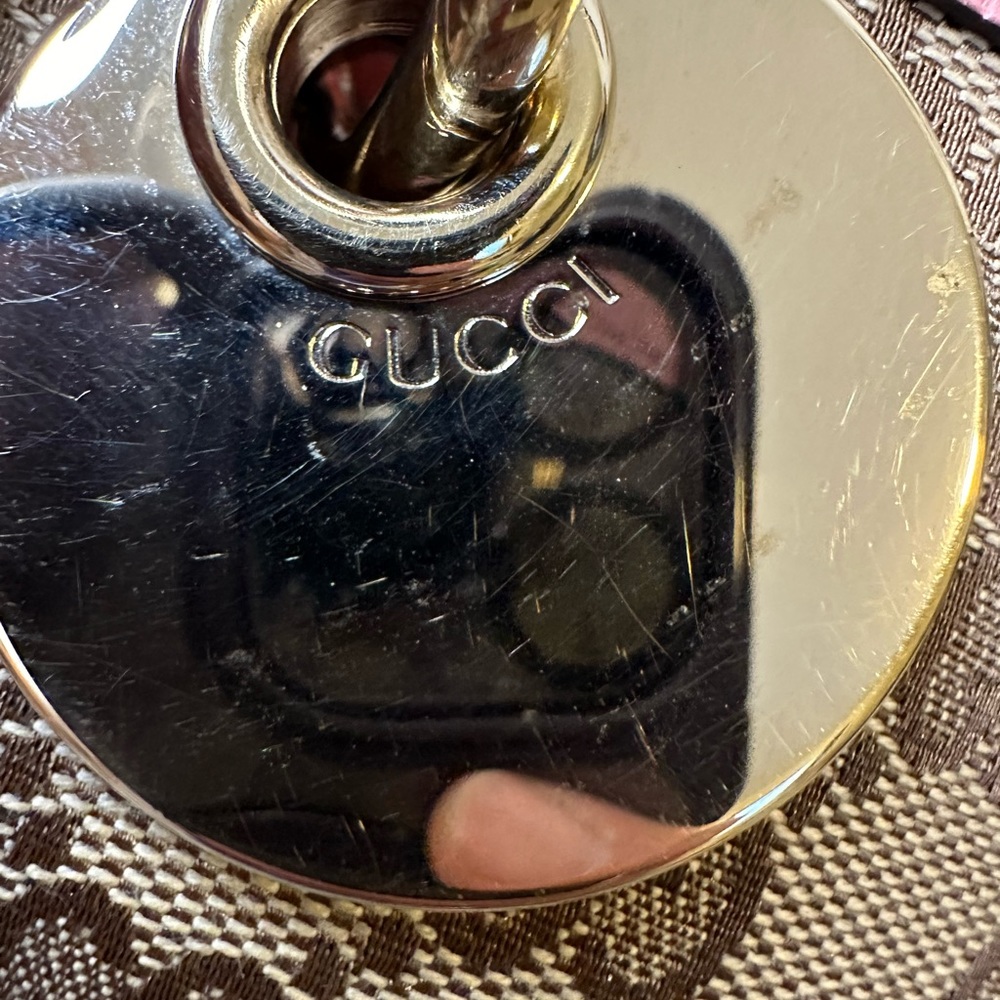 GUCCI GG MONOGRAM CROSSBODY BROWN CANVAS ๐ AUTHENTIC ๐ - Picture 13 of 14